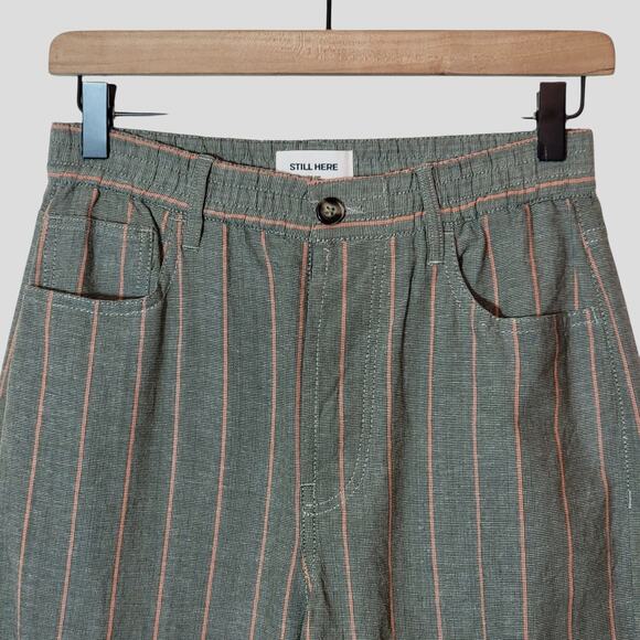 Striped Wide Leg Pants - Picture 4 of 15